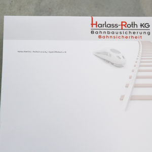 Briefpapier Reproduktion | Harlass-Roth KG