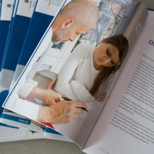 DIN A4 Broschüre Patientenverfügung | Hanauer Förderverein