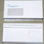 Briefumschläge mit Logo bedruckt für Hanauer Zahnarztpraxis