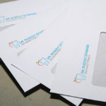 Briefumschläge mit Logo bedruckt für Hanauer Zahnarztpraxis