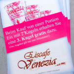 Flyer im Expressdruck für Offenbacher Eisdiele