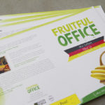 Produktflyer aus Recyclingpapier | Fruitful Office GmbH