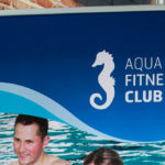 Premium Roll Up System für Aqua Fitness Club Hanau
