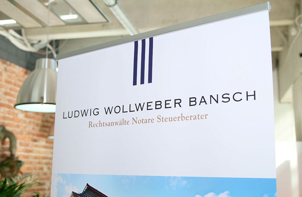Roll-Up System Hanau für Ludwig Wollweber Bansch