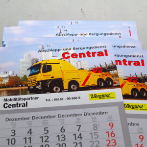 Kalender drucken | Abschlepp- und Bergungsdienst Central GmbH