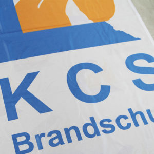 Beachflag drucken | KCS Brandschutz GmbH