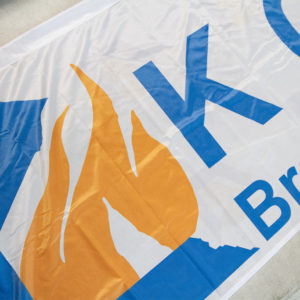 Beachflag drucken | KCS Brandschutz GmbH