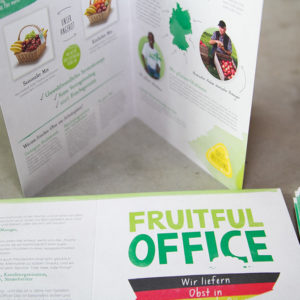Recyclingbroschüren A5 Fruitful Office