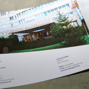 Geburtskarten Ketteler Krankenhaus in Offenbach